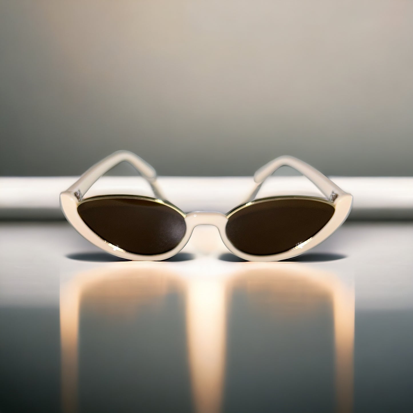 Kashpire | Celine Shades in Beige-Tea | M27