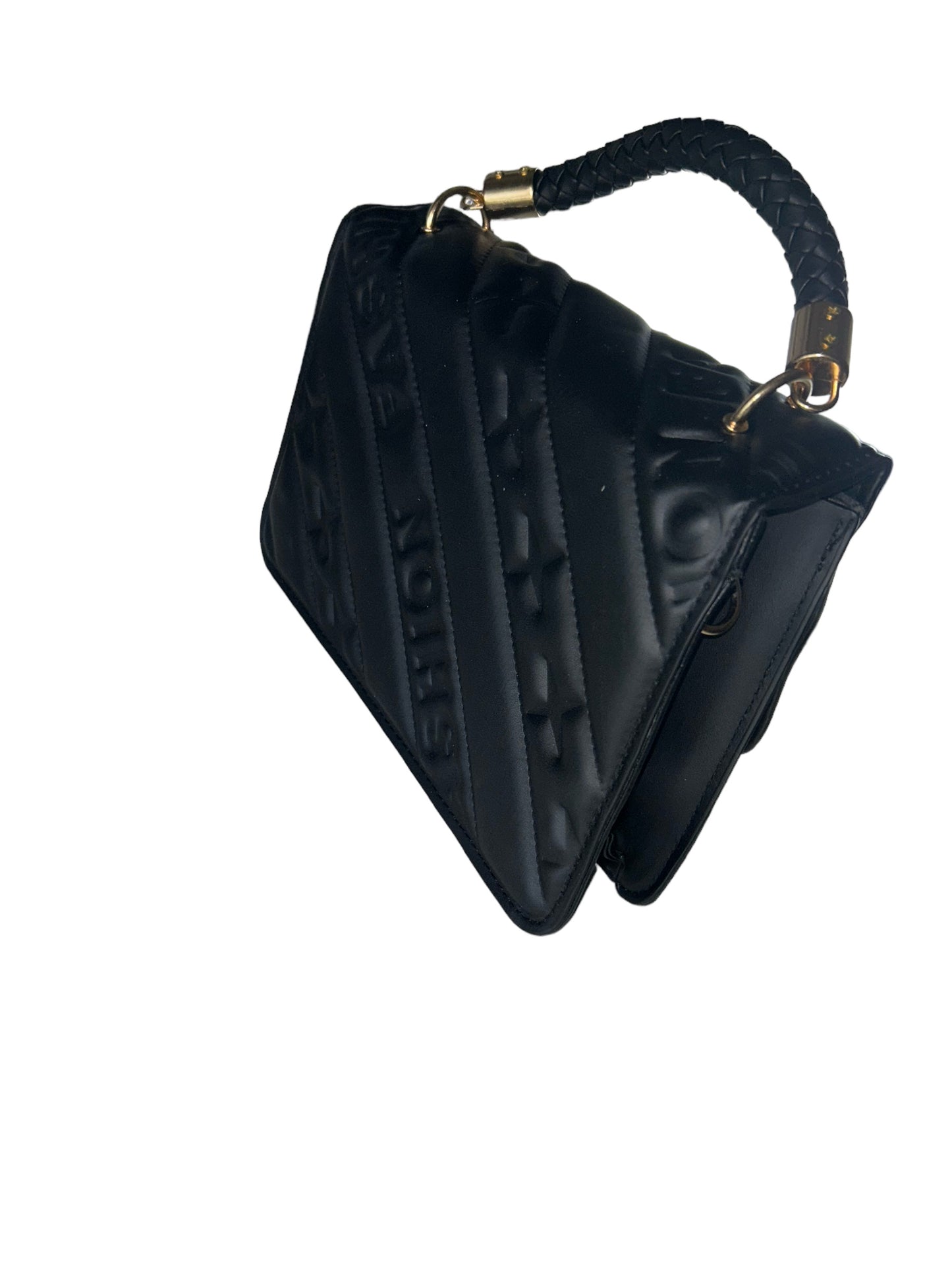 Kashpire | Tribeca Mini Quilted Handbag in Black | L25