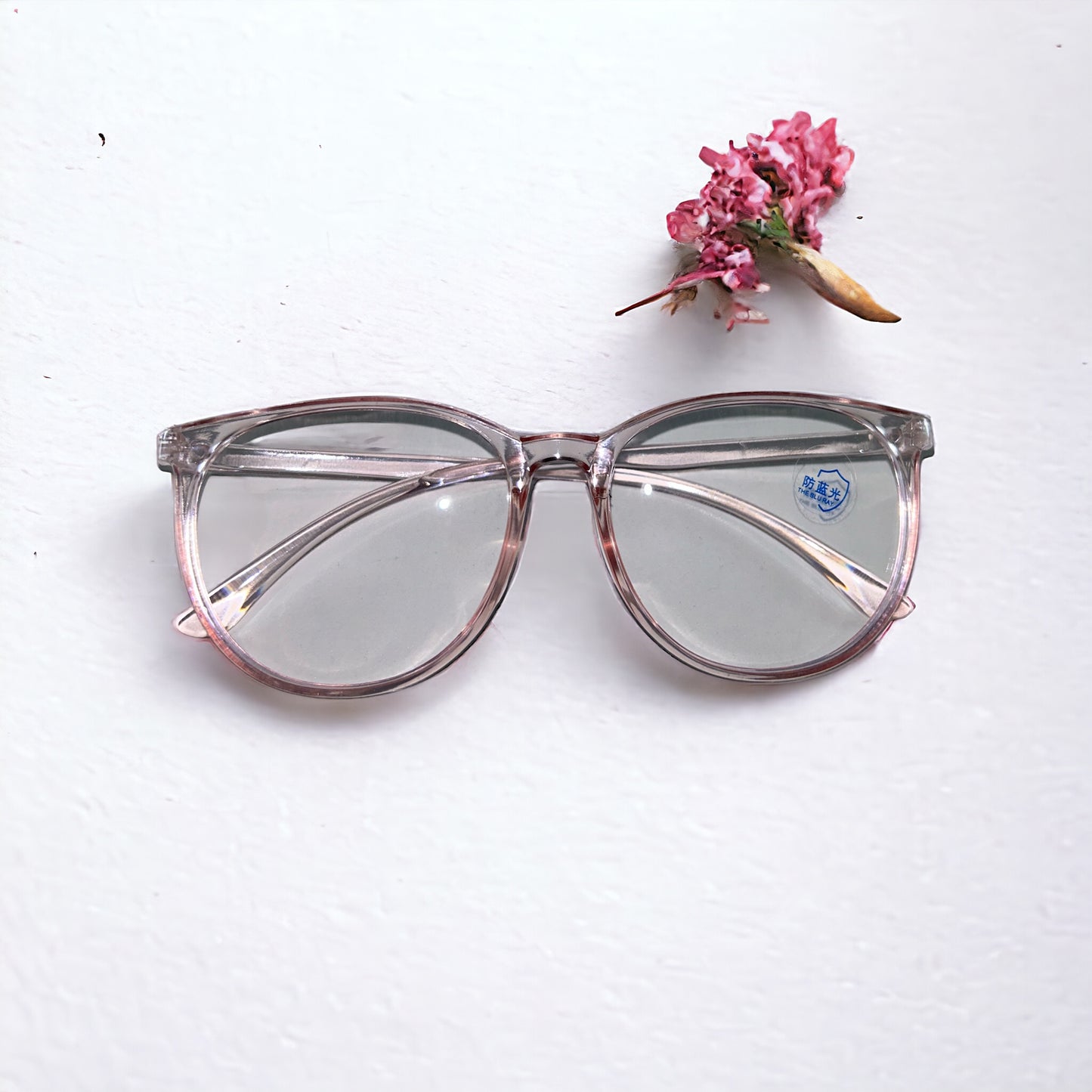 Kashpire | Brayden Luca Blue Light Blocking Glasses in Pink | M31